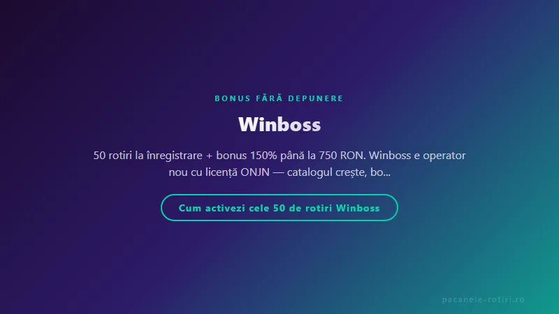Structura bonus Winboss