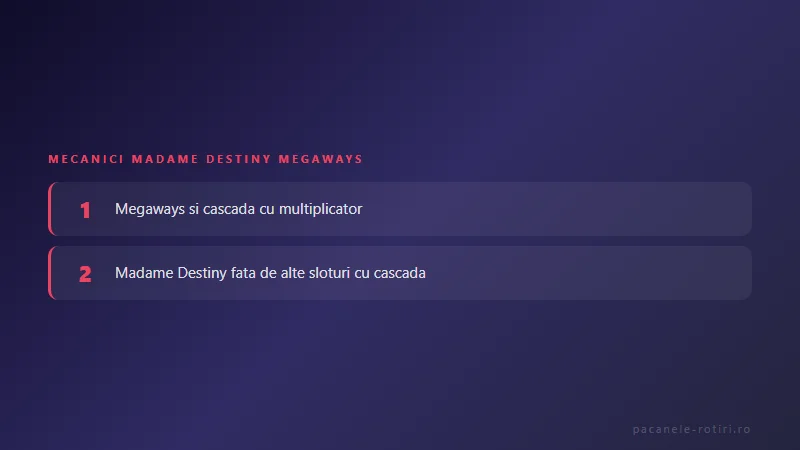Mecanici Madame Destiny Megaways